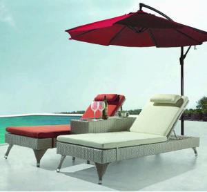 China Outdoor adjustable chaise lounge chair-3006 wholesale