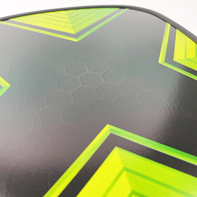 Green Wood Material Custom Pickleball Paddle Beach Padel Racket