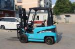 Pneumatic Tire Compact 1.5 Ton Electric Forklift Company With Hydraulic