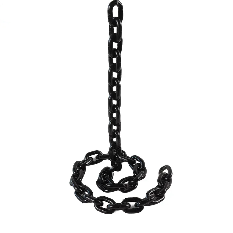 20Mn2 Steel Link Chain 22mm High Strength Alloy Steel Chain Test Load 48kN