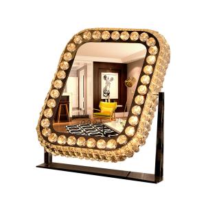 China Maquillaje Led Makeup Mirror Brush Set Hollywood Lights wholesale