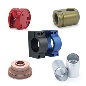 China S45C CNC Turning Parts Anodized Aluminum Turned Parts SO14001 wholesale
