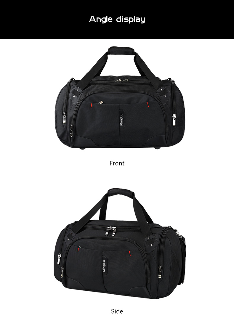 Multipurpose Large Capacity Travel Duffle Bag Rainproof For Men