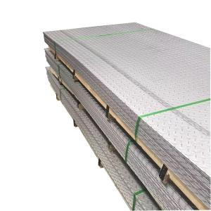 China Custom Embossed Stainless Steel Sheet Metal Plate 160mm AISI 201 wholesale