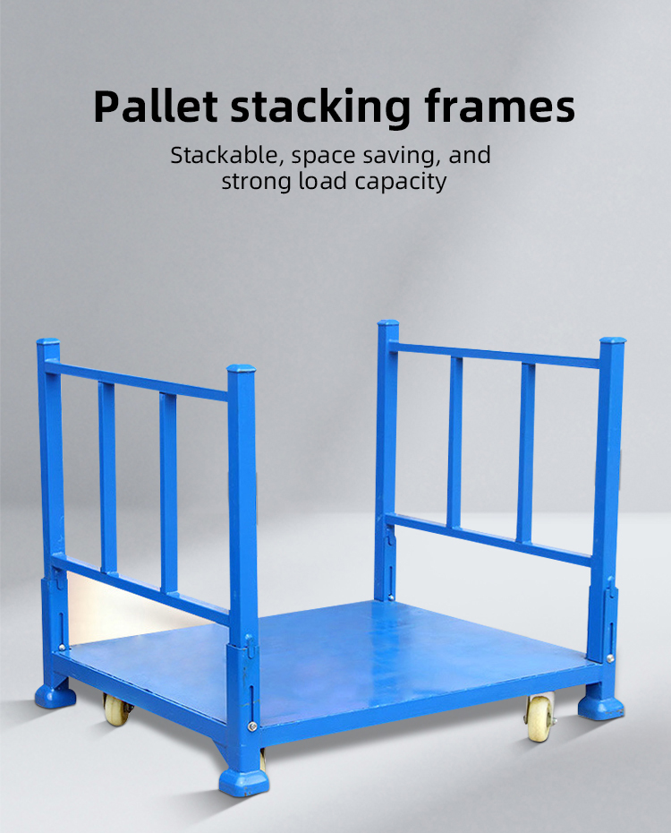 Movable Rack Steel Pallet Durable Storage Metal Pallet