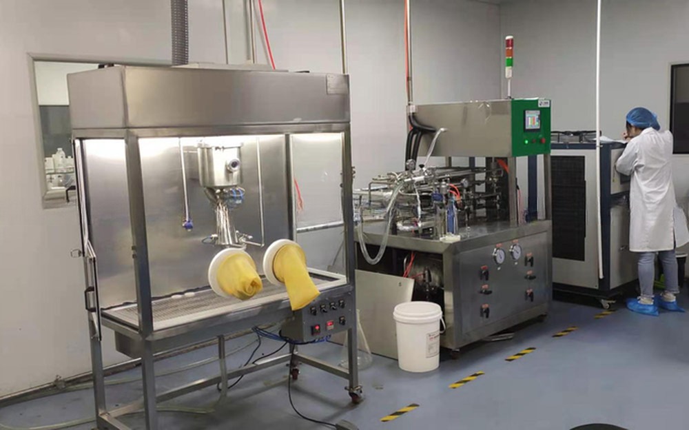 Lab Sterilizing Machine UHT Sterilizer for Milk Processing Line and 7.5 Kw Consumption