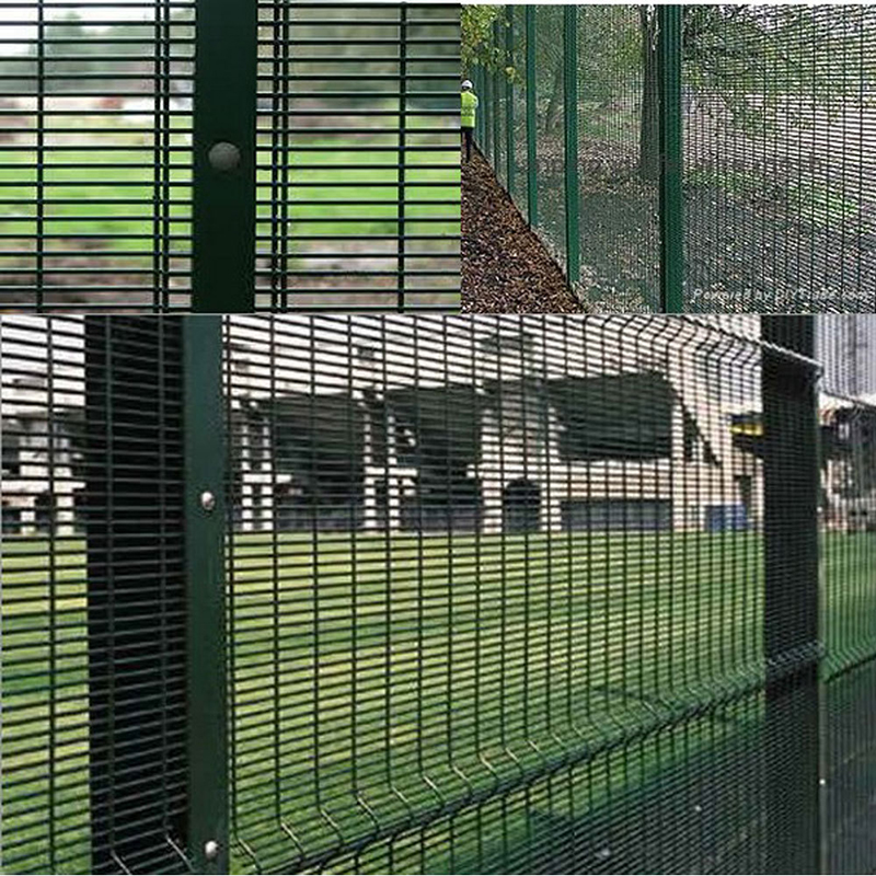 Anti-climb welded cheap mesh security fence panels