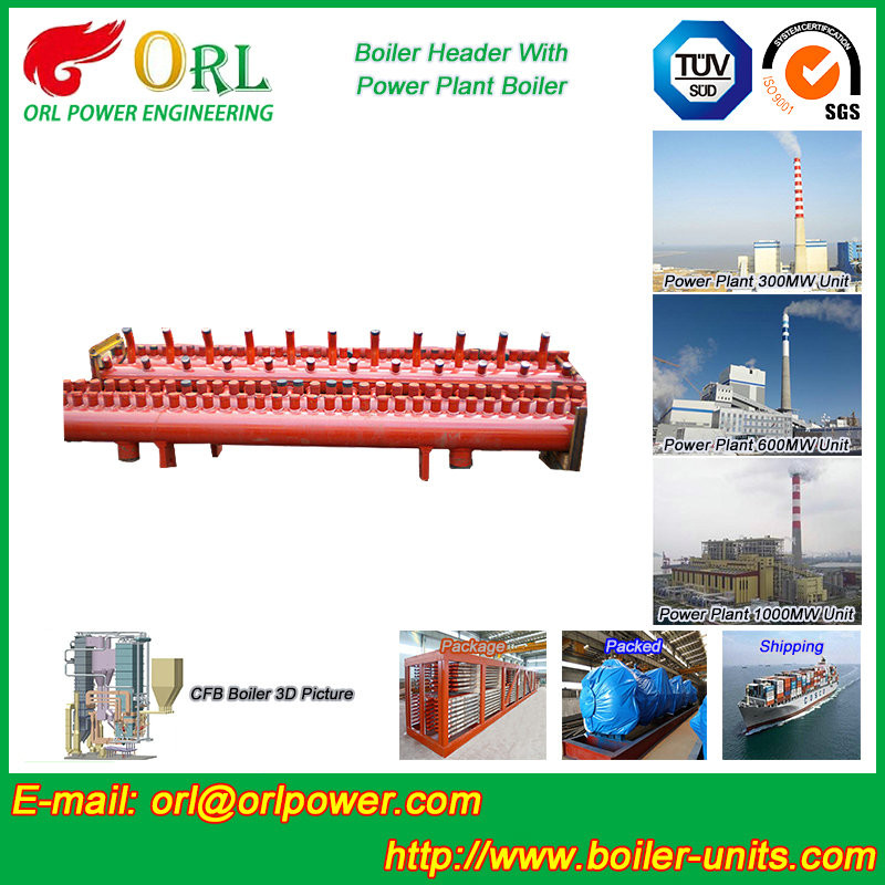 Low Loss Boiler Header Manifolds / Boiler Steam Header Non Pollution