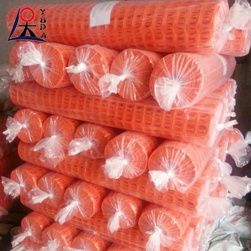 Poly Protective Plastic Netting Hdpe Plastic Fence Mesh Protection Warning Mesh