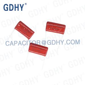 China CBB22 155J 630V 1500nF P27mm Metallized Film Capacitors wholesale