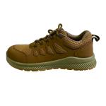 Stay Safe On Job Cement Safety Shoes Suede Cow Leather Upper And Heat Resistant