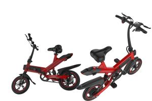 China High End Compact Folding Electric Bike , Electric Assist Bike City E Cycle wholesale