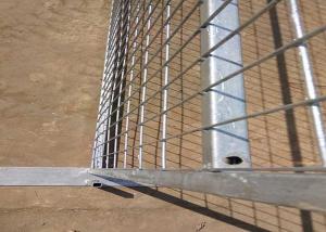 China Q235 Steel Powder Coated Temp Construction Fence wholesale