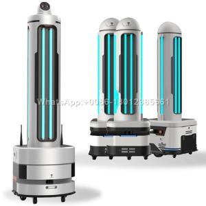China Mobile Body Temperature Camera UV Lamp Virus Killing Robot wholesale