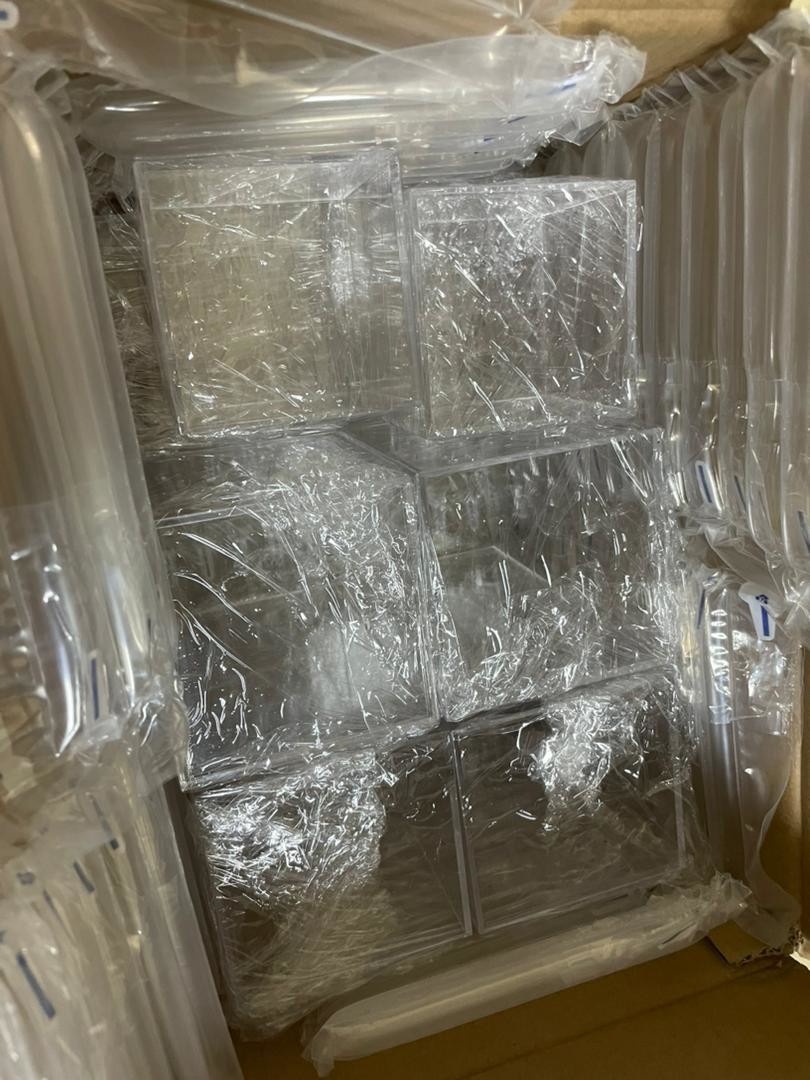 Custom Size Rectangle Clear Plastic Box Transparent Acrylic Box with Lid