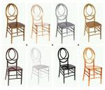 Stackable Phoenix Plastic Chair Hotel Event Aluminum Chiavari Chairs