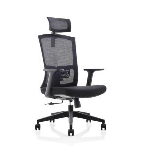 China Conference Fabric Swivel Desk Chair Polyurethane Height Adjustable Office Chair wholesale