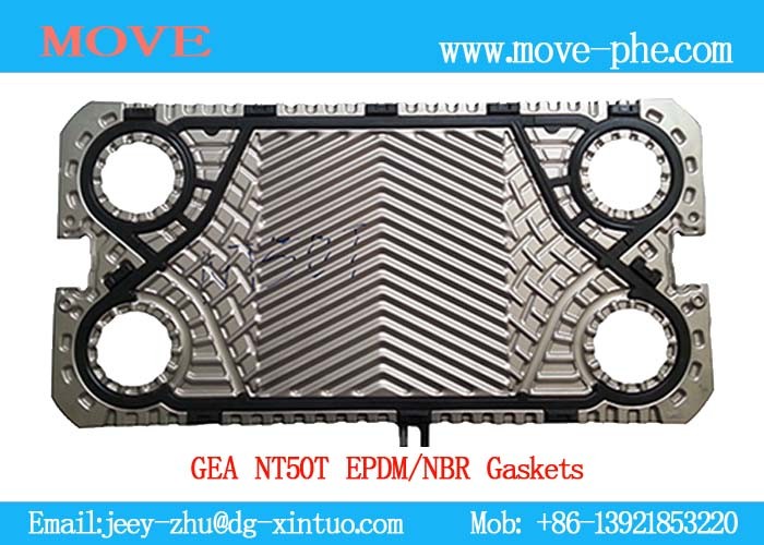 High grade PHE spares replaced GEA N50T,N50X,N50M NBR/EPDM Plate Heat Exchanger Plate&Gasket