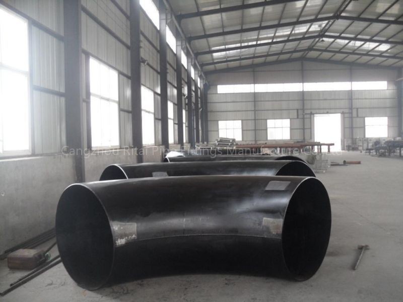 Seamless Long Radius 90 Degree Bend Big Size 45180 Degree SCH40 CS Pipe Elbow