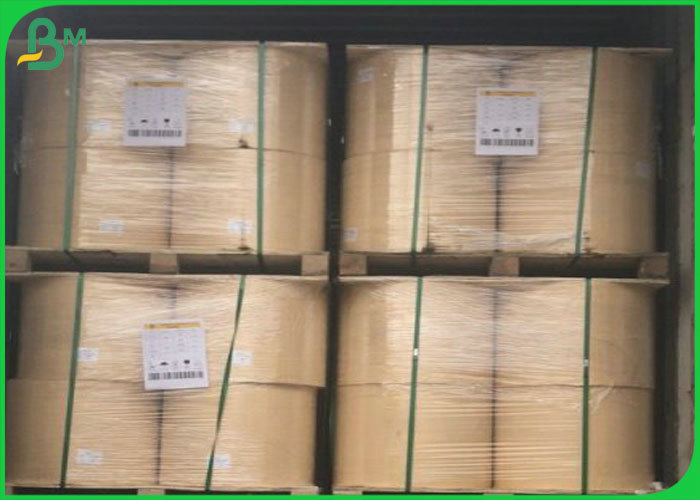  Virgin FDA White Kraft 60GSM Blue Colored Printed Straw outside Paper Roll