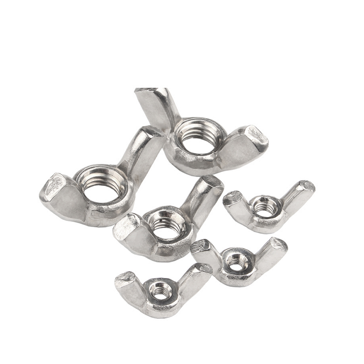 6mm DIN314 315 Standard Butterfly Nuts for Food Beverage in Metric Measurement System