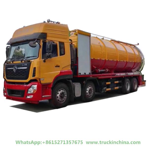 30ton Vacuum Sewer Sewage Cleaning Truck (Sewer Septic Tank High Pressure