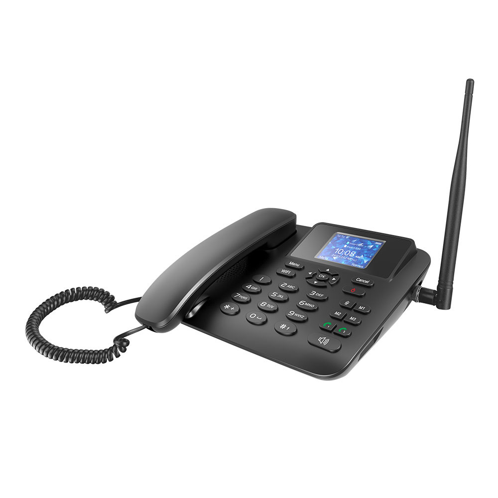 LTE HD Voice Wireless Dual SIM GSM Landline Phone Color Display