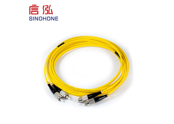 Computer Networking Fiber Jumper Cables Customized Length Wearability