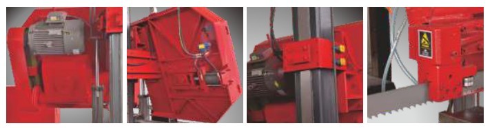 Metal Cutting GB42160 Hydraulic Sawing Machinery with 1600*1600mm Maximum Cutting Diameter(square)
