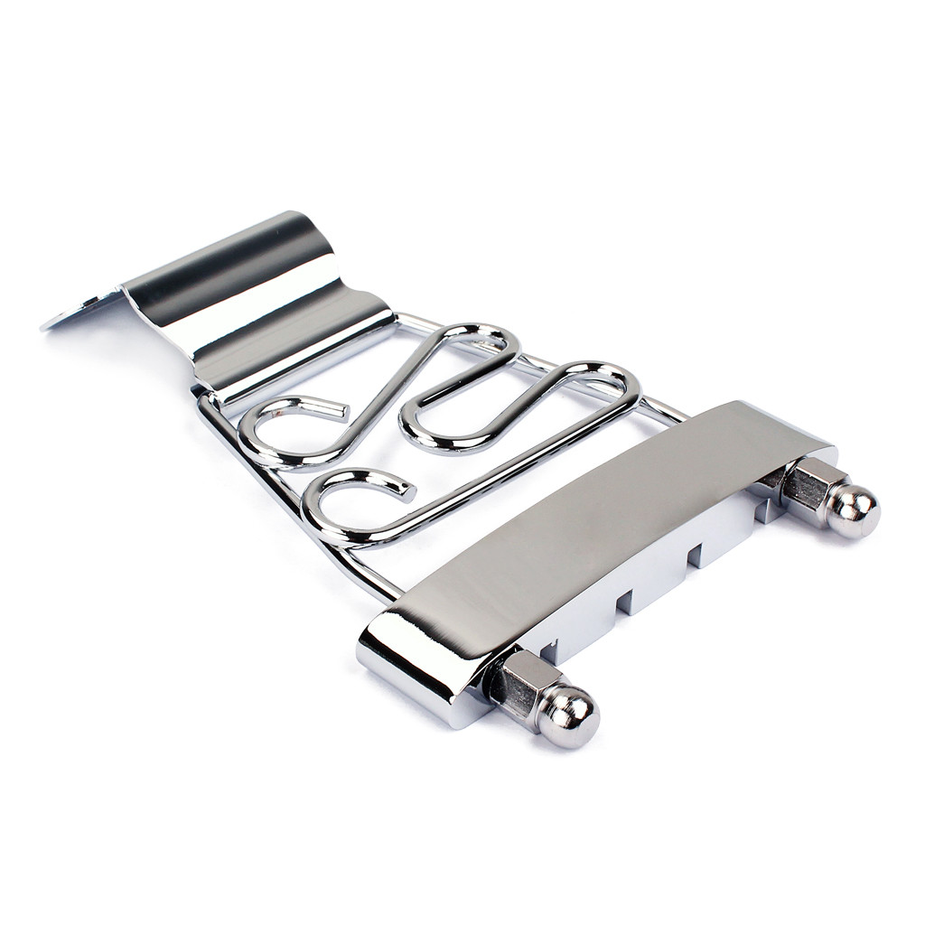 4 String Jazz Bass Guitar Tailpiece Replacement Zinc Alloy 4.72"X3.23"