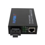 Industrial Poe Media Converter Duplex Single Mode 1310nm 20km SC IEEE802.3AF