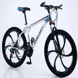 China Speed Adjustments Aluminum Mountain Bike , Carbon Steel Outroad Mountain Bike wholesale