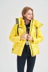 FODARLLOY Warm hooded cotton-padded clothes women slim Regular down winter