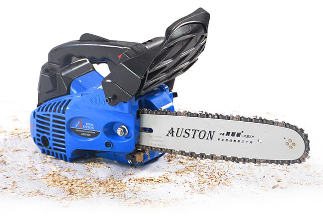 12" 25cc Mini Petrol Gasoline Chainsaw 2 Stroke Gas Powered Chainsaw