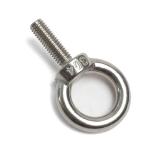 Light Weight Stainless Steel Round Head Metric Eye Bolts Nuts For Fastening DIN