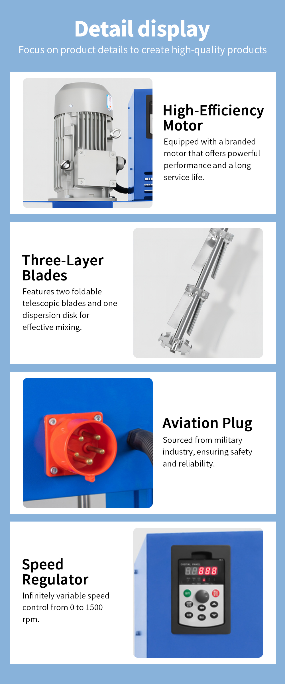 IBC Tank Mixer Agitator