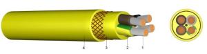 China Tear Resistant Copper Rubber Flexible Cable For Reeling Purposes Crane Cable wholesale