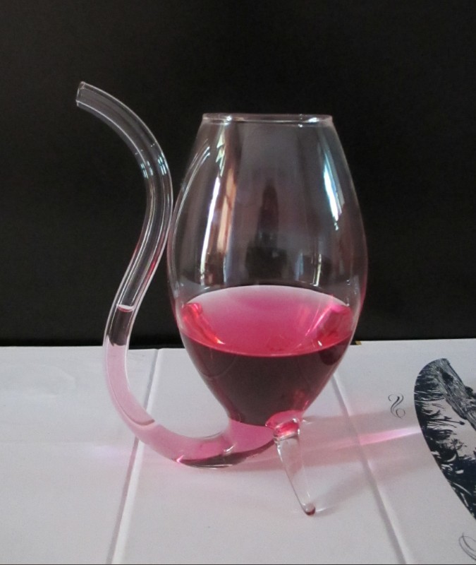 Factory Outlet Glass Red Wine Vampire Glass 300ml Sippy Cup Juice Cup
