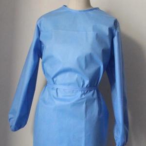 China Dust Proof Breathable 30 Gsm Civil Fluid Resistant Gowns wholesale