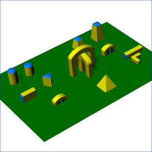 China 45 pcs Paintball Bunker Range for Outdoor Sports wholesale