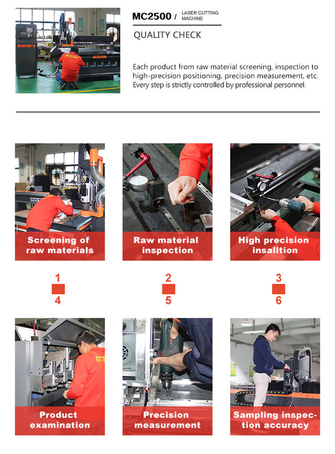 SGS 260w Co2 Metal Laser Cutting Machine For Advertising Industry