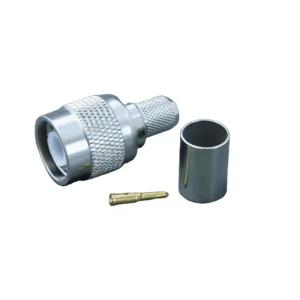 China Plug Crimp Connector RF Coaxial TNC Male for RG6 Cable 1P(AE)*1 wholesale