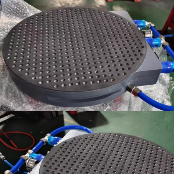 Custom Vacuum Chuck Fixture Plate for Clamping Non Magnetic Materials