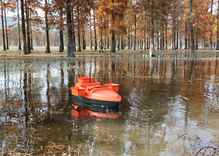 DEVC-202 orange shuttle bait boat style rc model outdoor fishing equipment