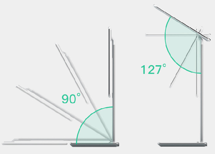 2in1 Foldable Desk Lamp 10W QI Wireless Charging Pad