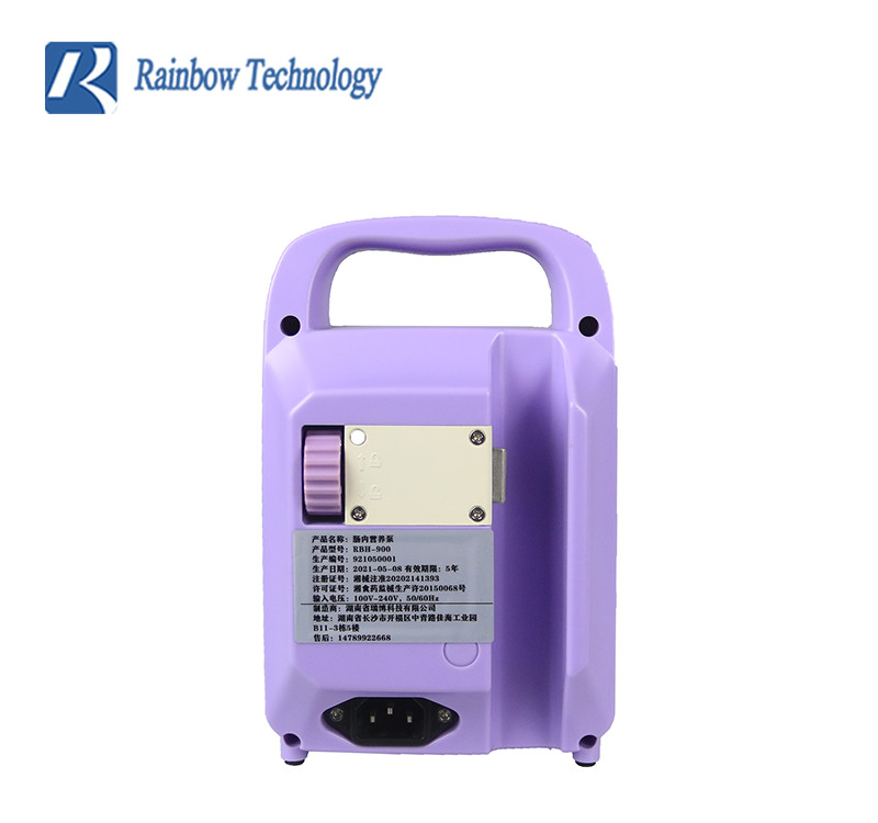 Portable Enteral Feeding Pump With Mute Design Unique Circuit Safety Design