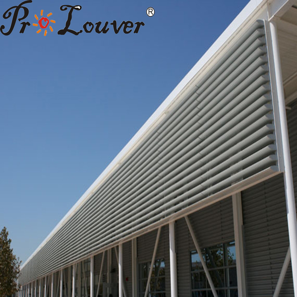 High Quality Aluminum Aerobrise Louver with Customized Size Required