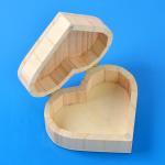exquisite wood gift box heart gift box