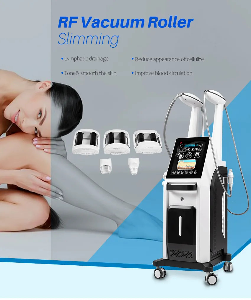 2 In 1 Slimming Machine Laser Vacuum Roller Cellulite Reduction Device