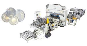China Metal Lid Food Can Bottom Making Machine Electric CE Certificate wholesale